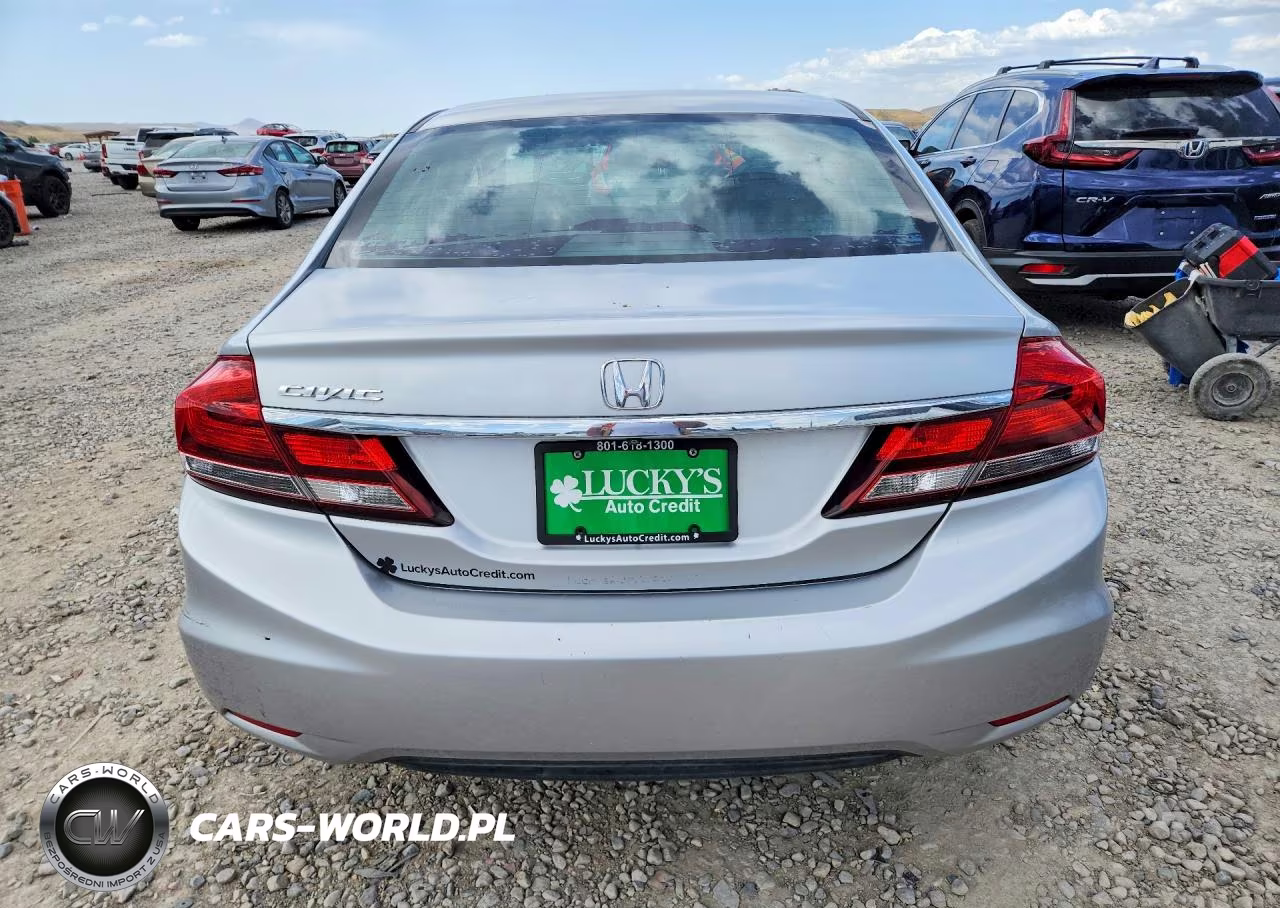 2013 Honda Civic Lx VIN:2HGFB2F50DH590285 - 6
