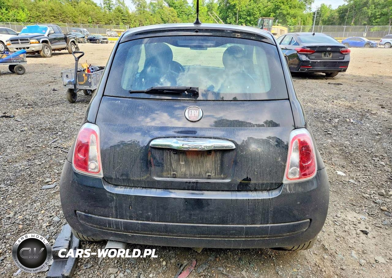 2012 Fiat 500 Pop VIN:3C3CFFAR6CT280661 - 6