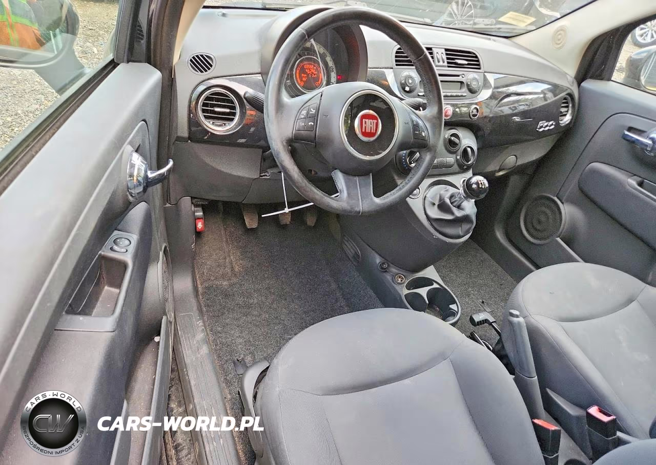 2012 Fiat 500 Pop VIN:3C3CFFAR6CT280661 - 8