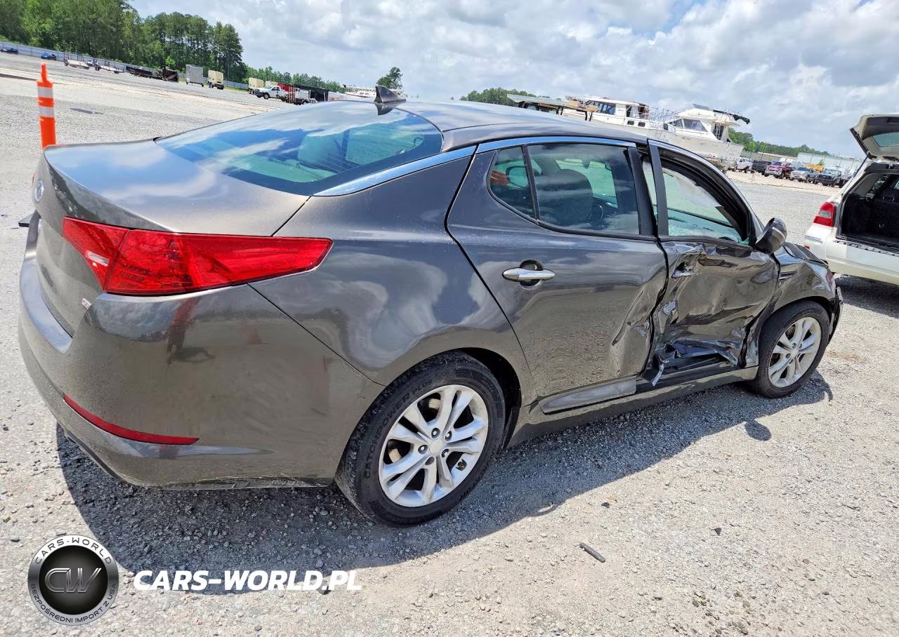 2012 Kia Optima Lx VIN:5XXGM4A78CG031800 - 3