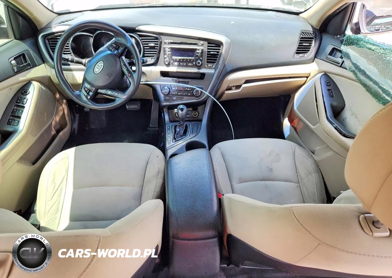 2012 Kia Optima Lx VIN:5XXGM4A78CG031800 - 8