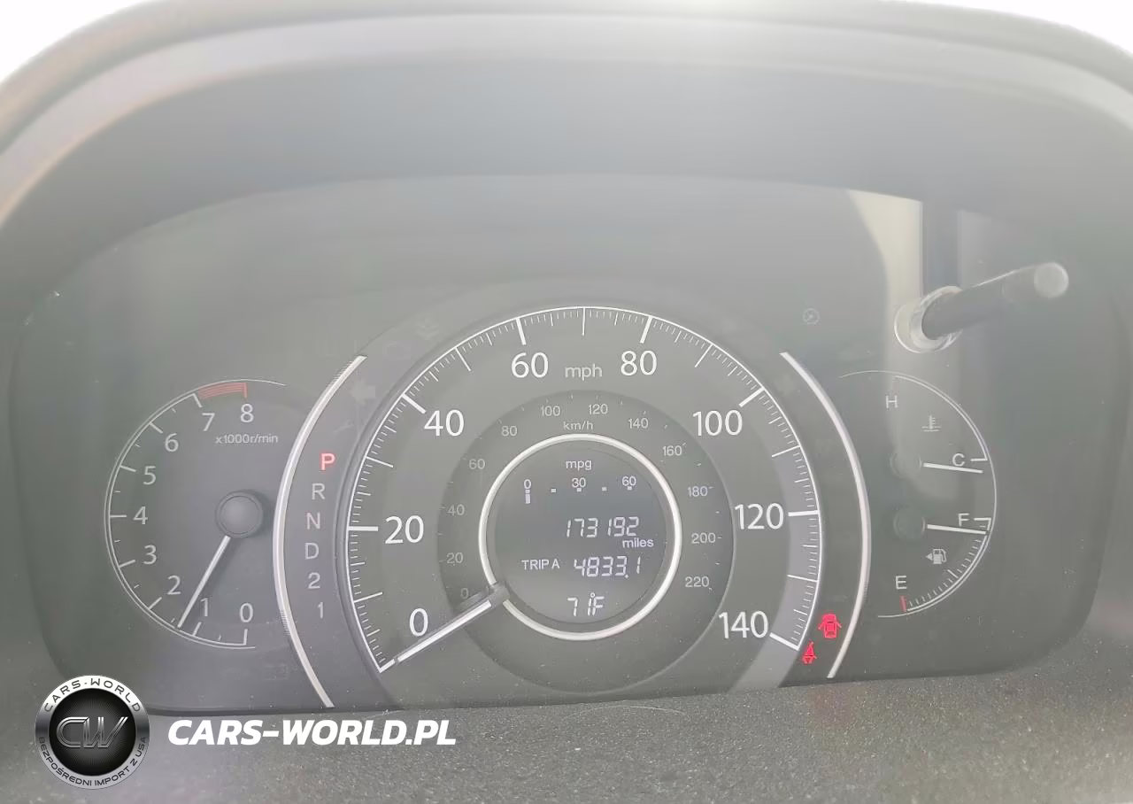 2014 Honda Cr-V Lx VIN:5J6RM3H39EL045045 - 9