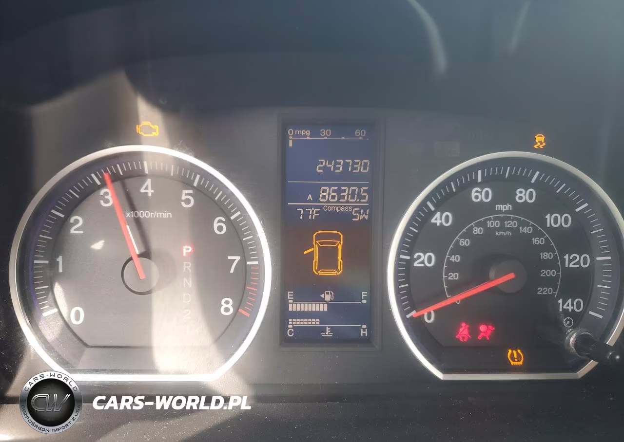 2010 Honda Cr-V Exl VIN:5J6RE3H72AL000670 - 9