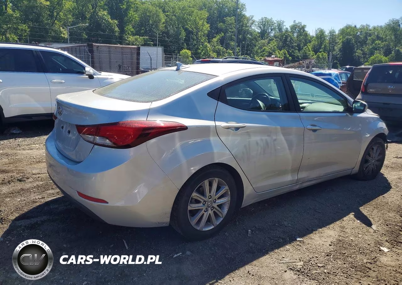 2014 Hyundai Elantra Se VIN:KMHDH4AE5EU041649 - 3