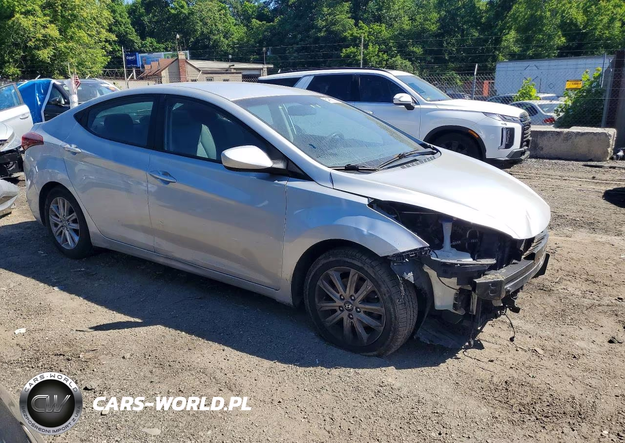 2014 Hyundai Elantra Se VIN:KMHDH4AE5EU041649 - 4