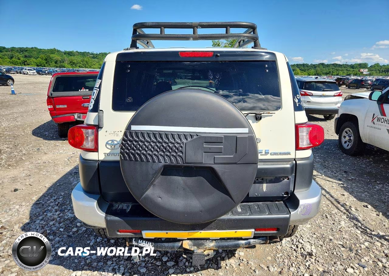 2010 Toyota Fj Cruiser Base VIN:JTEBU4BF0AK079211 - 6