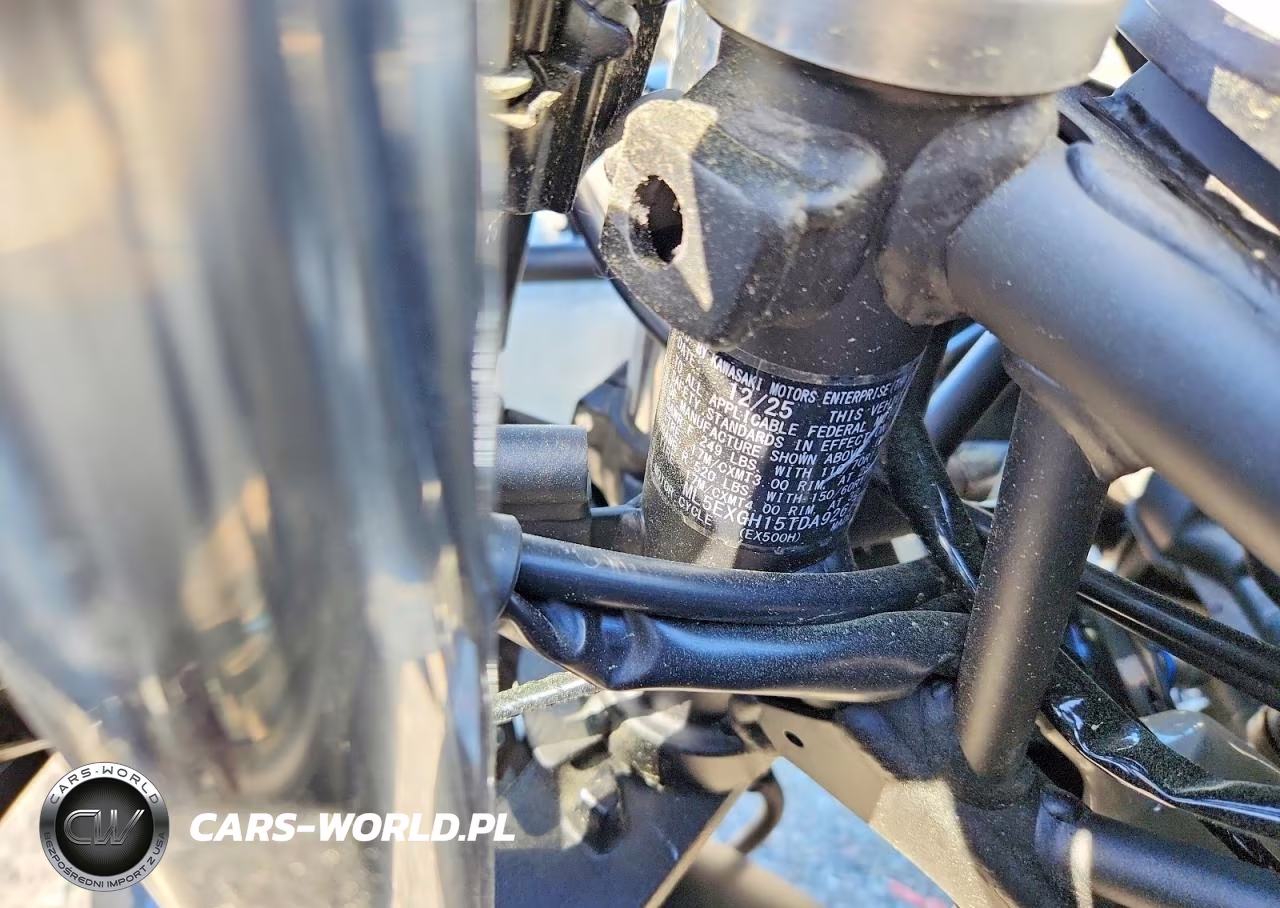 2026 Kawasaki Ex500 H VIN:ML5EXGH15TDA92675 - 9