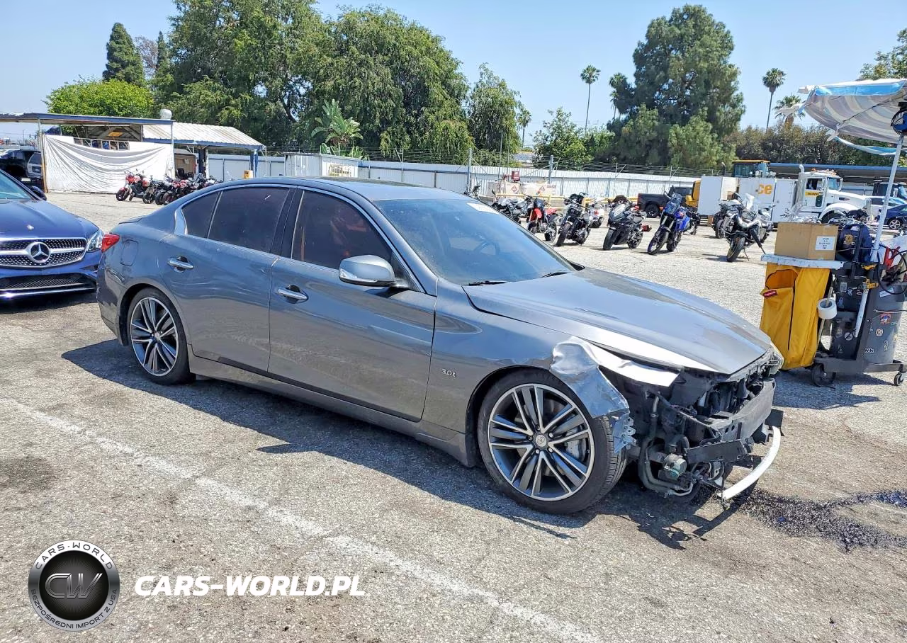 2017 Infiniti Q50 3.0T Sport VIN:JN1EV7AP9HM730010 - 4