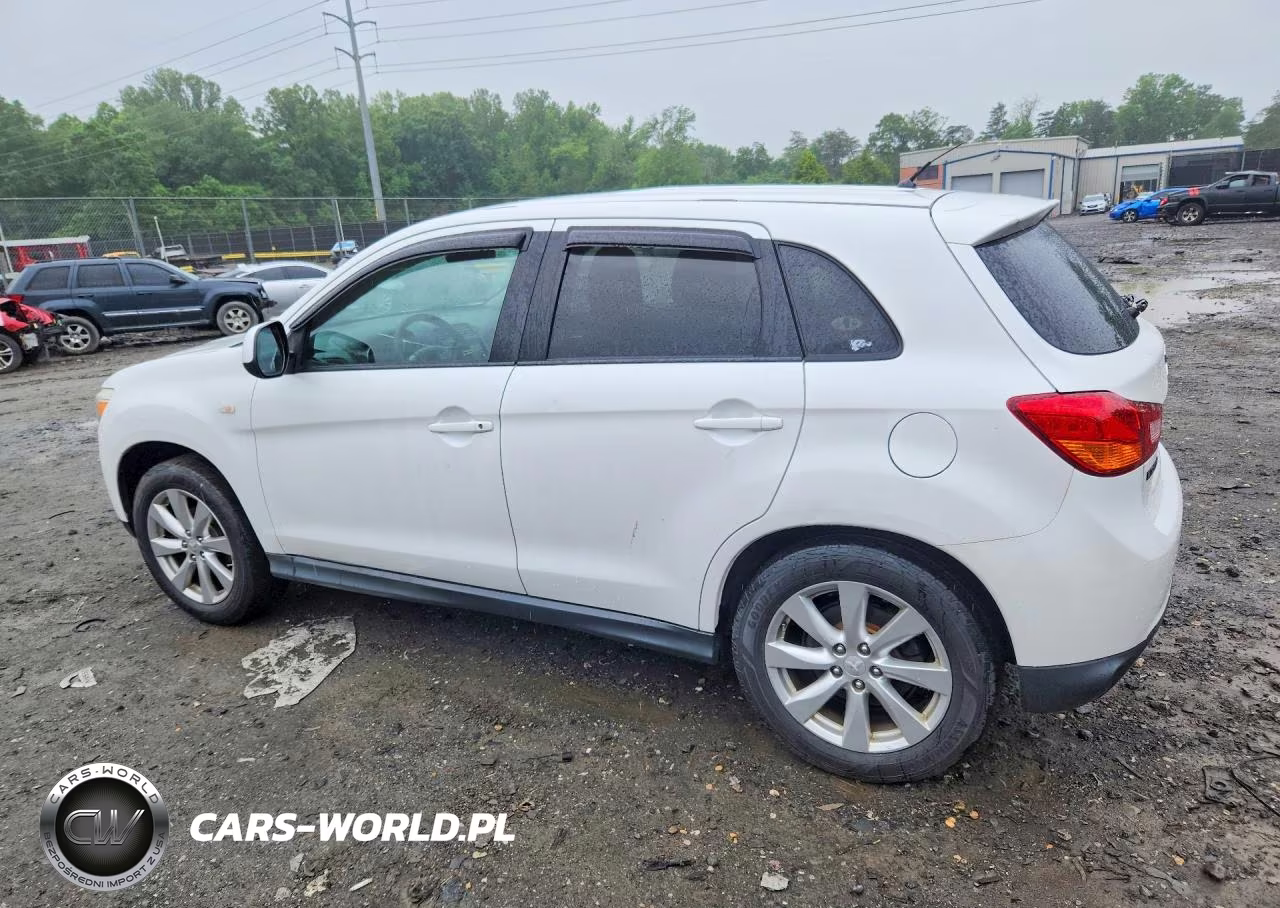 2014 Mitsubishi Outlander Sport Es VIN:4A4AP3AU7EE030053 - 2
