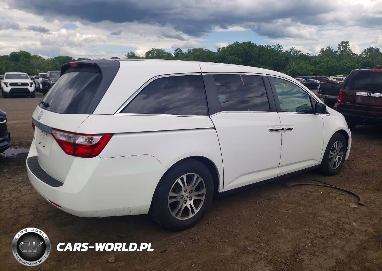2011 Honda Odyssey Exl VIN:5FNRL5H64BB005095 - 3