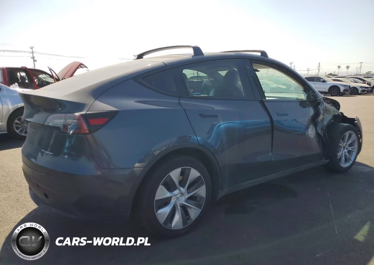 2022 Tesla Model Y VIN:7SAYGAEE1NF558671 - 3