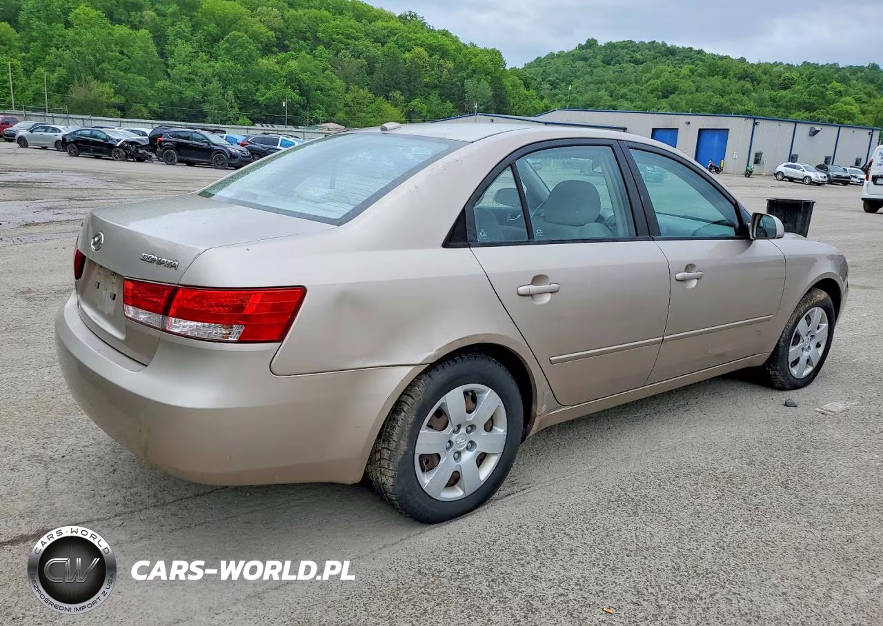2007 Hyundai Sonata Gls VIN:5NPET46CX7H290184 - 3