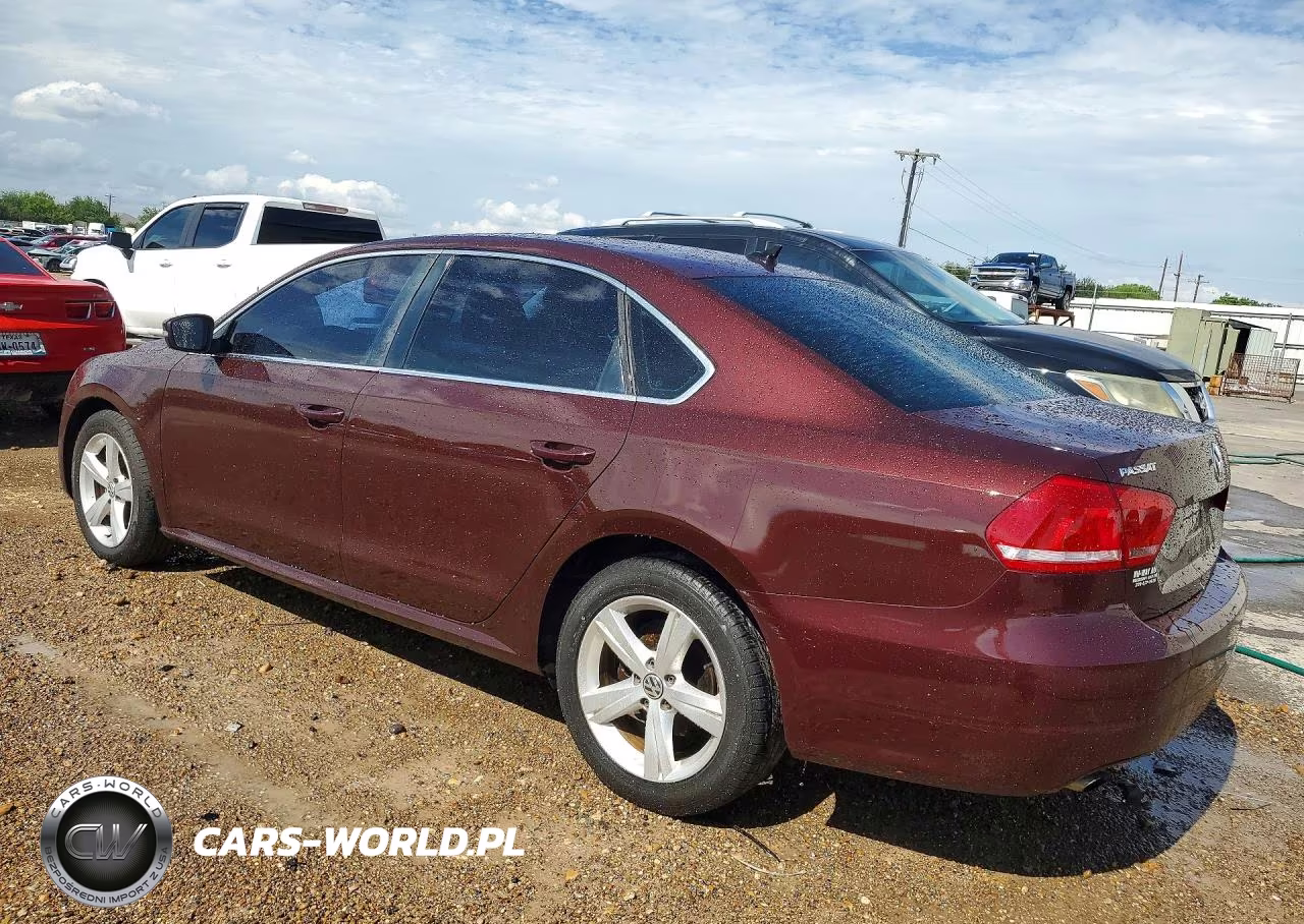 2014 Volkswagen Passat S VIN:1VWAT7A32EC054836 - 2