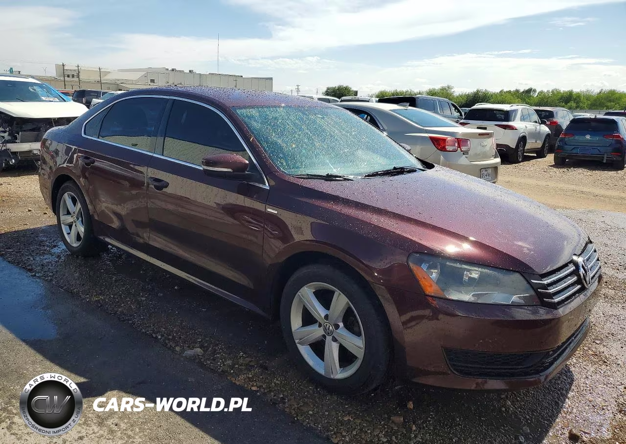 2014 Volkswagen Passat S VIN:1VWAT7A32EC054836 - 4