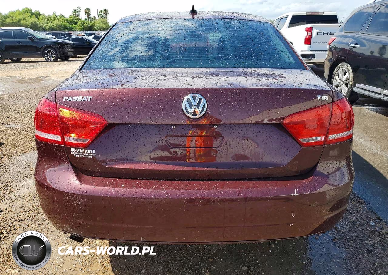 2014 Volkswagen Passat S VIN:1VWAT7A32EC054836 - 6