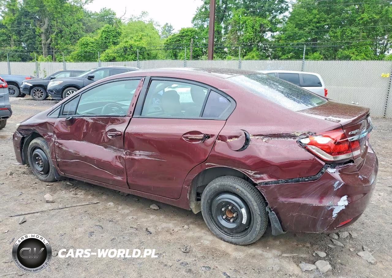 2015 Honda Civic Ex VIN:19XFB2F81FE291749 - 2