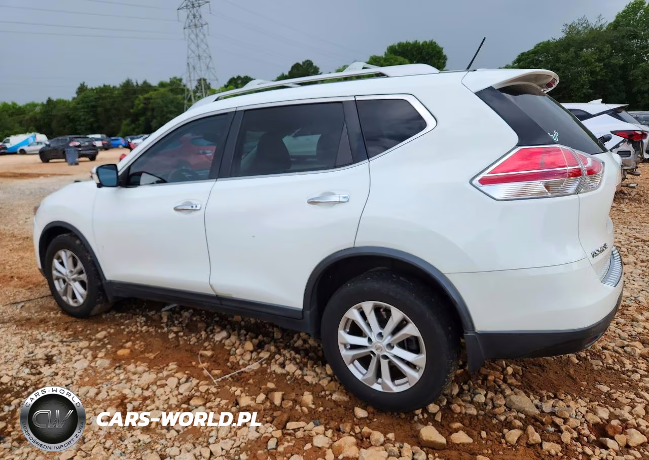 2016 Nissan Rogue Sv VIN:KNMAT2MT7GP600303 - 2