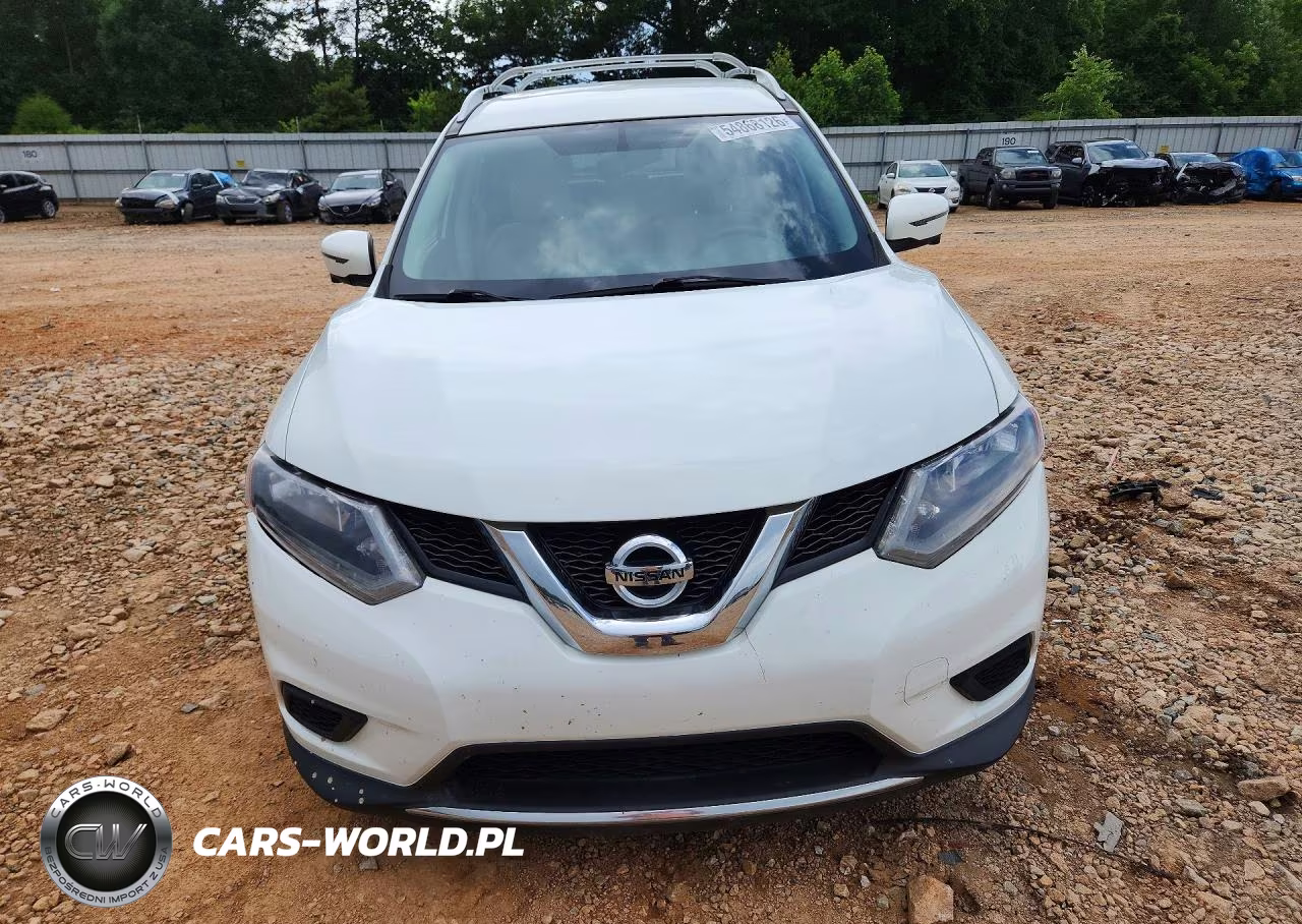 2016 Nissan Rogue Sv VIN:KNMAT2MT7GP600303 - 5