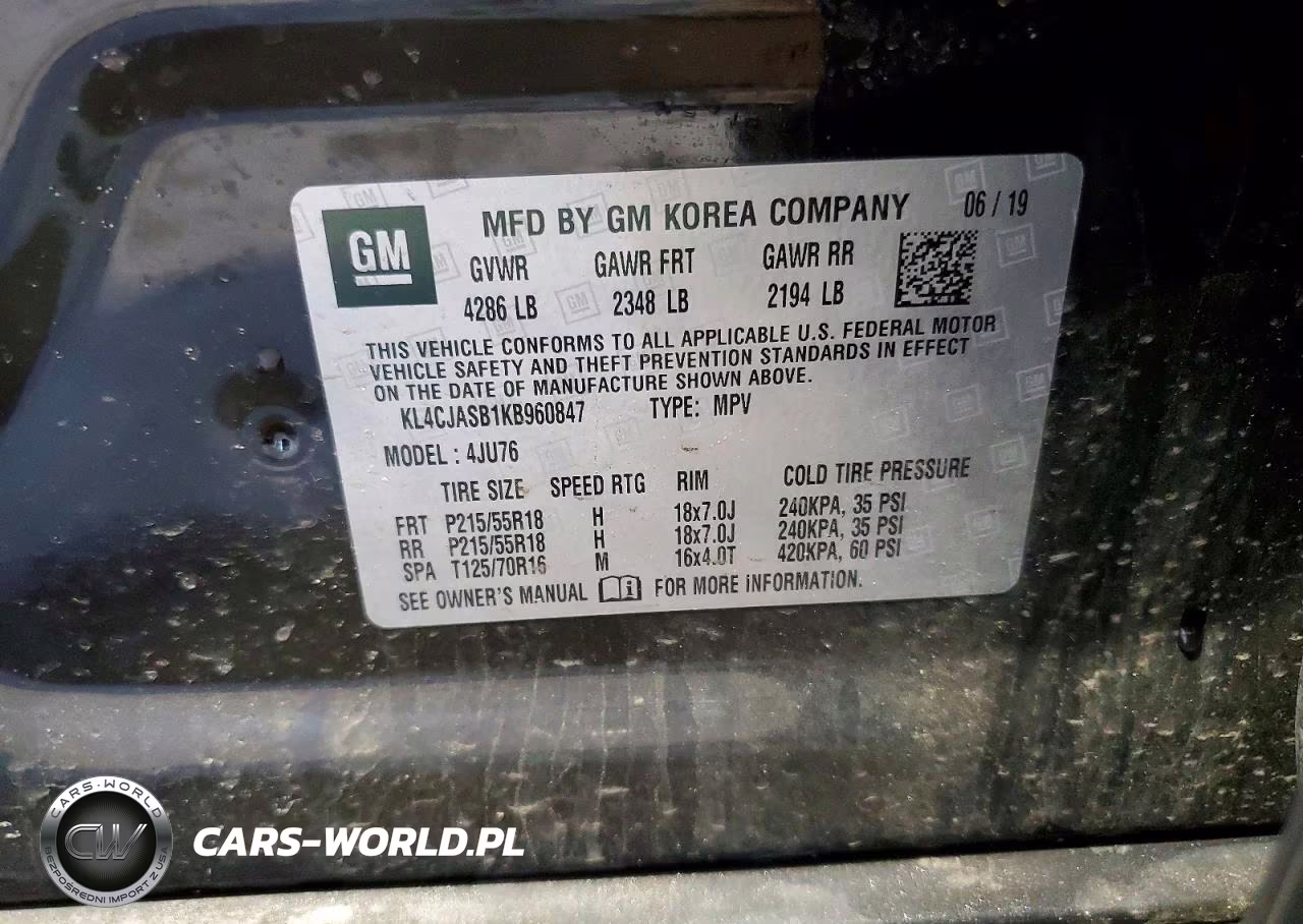 2019 Buick Encore Preferred VIN:KL4CJASB1KB960847 - 14