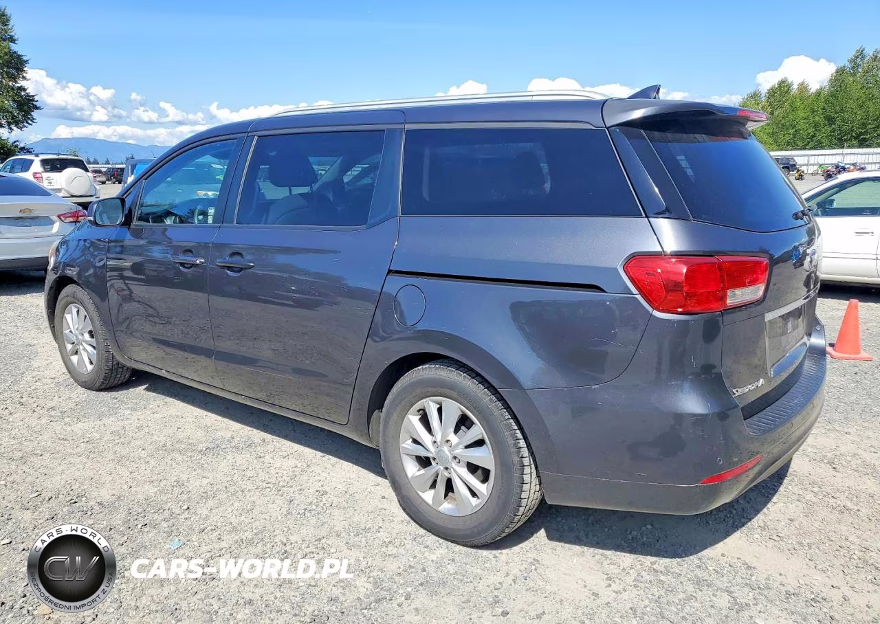 2015 Kia Sedona Lx VIN:KNDMB5C12F6029888 - 2