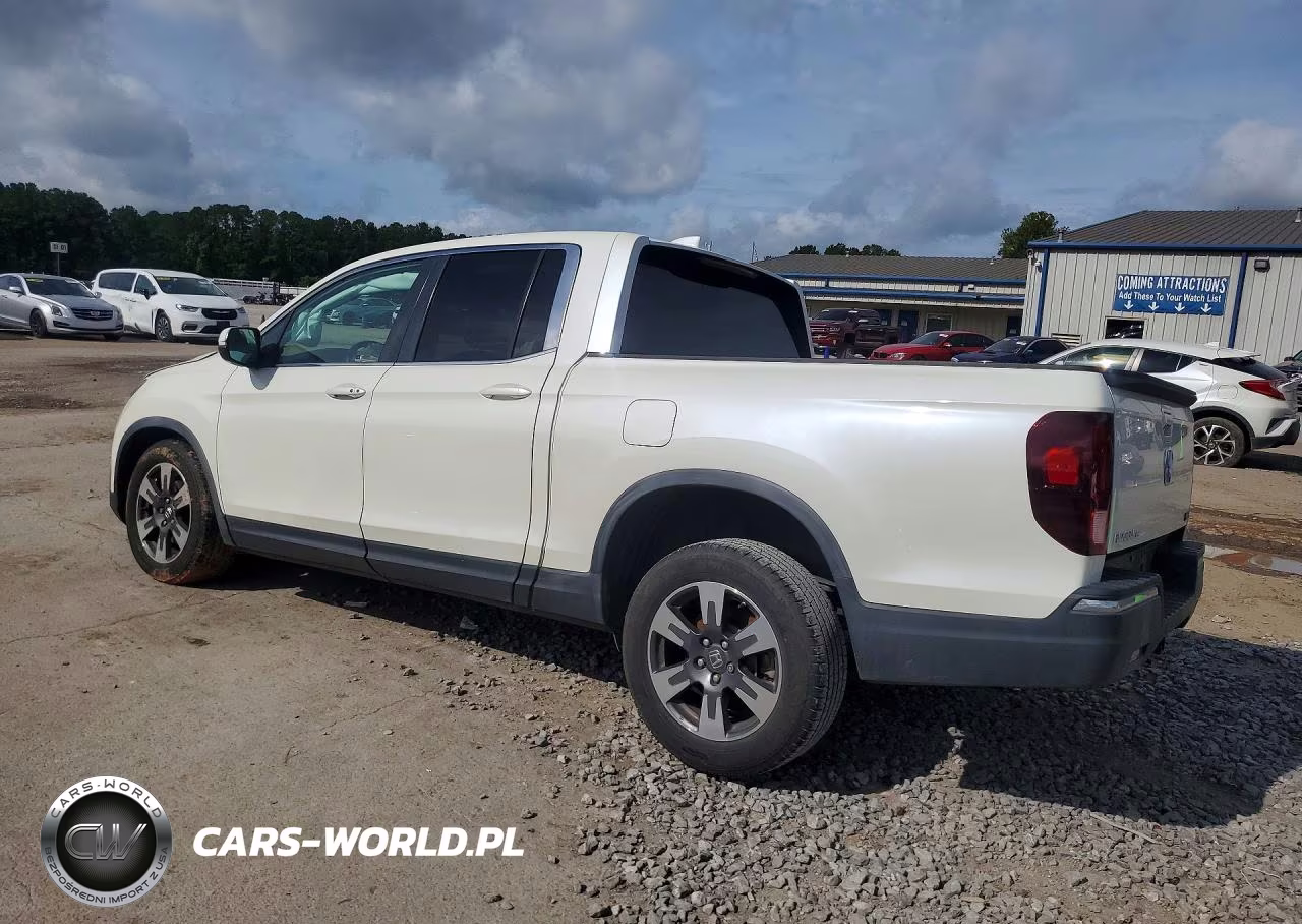 2017 Honda Ridgeline Rtl VIN:5FPYK2F55HB007820 - 2