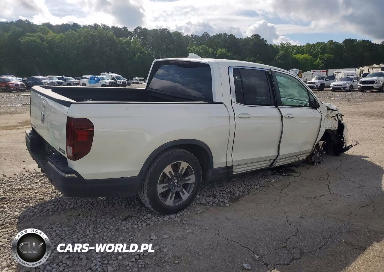 2017 Honda Ridgeline Rtl VIN:5FPYK2F55HB007820 - 3