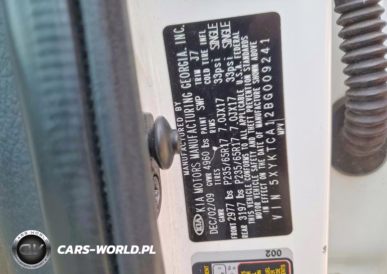 2011 Kia Sorento Lx VIN:5XYKTCA12BG009241 - 13