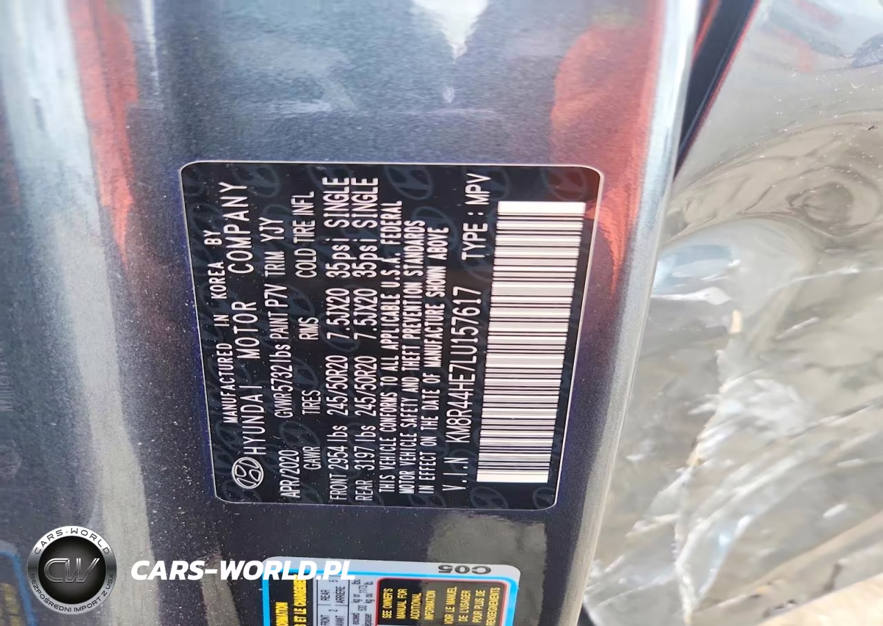 2020 Hyundai Palisade Sel VIN:KM8R44HE7LU157617 - 13