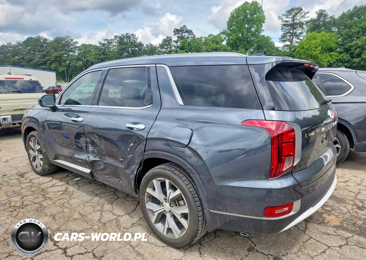 2020 Hyundai Palisade Sel VIN:KM8R44HE7LU157617 - 2
