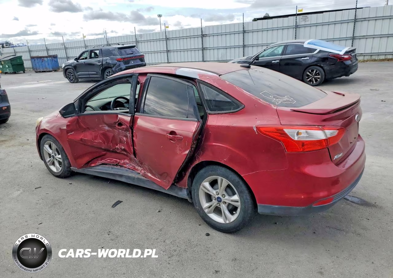 2014 Ford Focus Se VIN:1FADP3F21EL325811 - 2