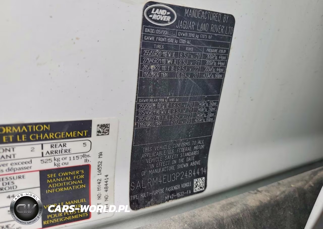 2023 Land Rover Discovery Hse R-Dynamic VIN:SALRM4EU3P2484414 - 14