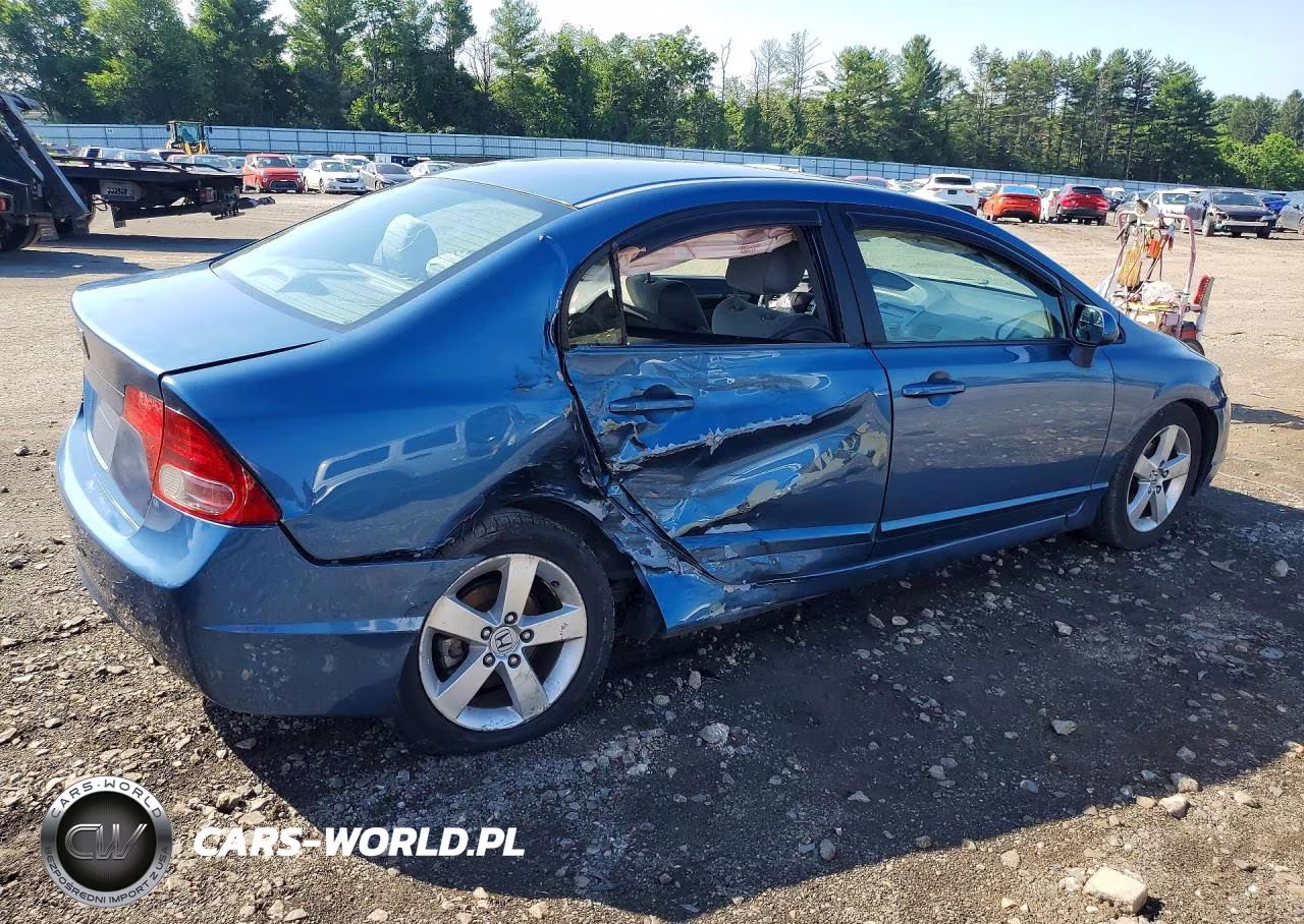 2008 Honda Civic Ex VIN:1HGFA16808L020500 - 3