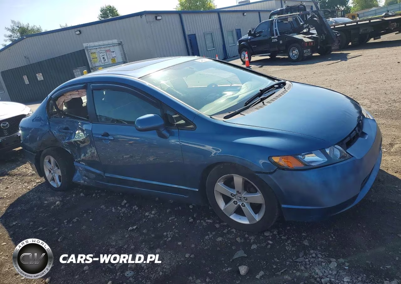 2008 Honda Civic Ex VIN:1HGFA16808L020500 - 4