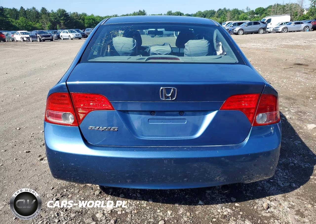 2008 Honda Civic Ex VIN:1HGFA16808L020500 - 6