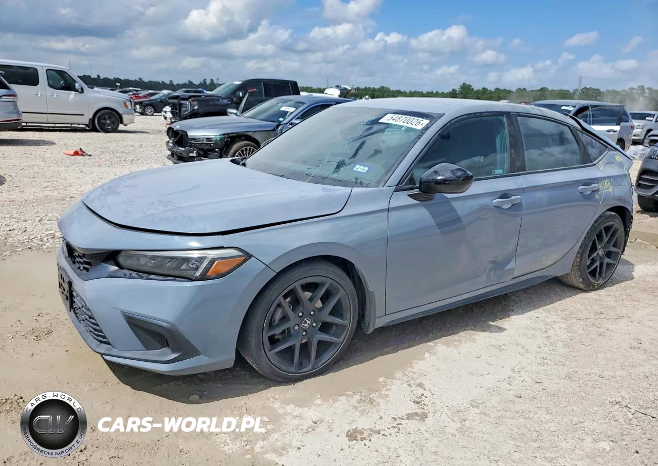 2022 Honda Civic Sport VIN:19XFL2H88NE018610 - 1