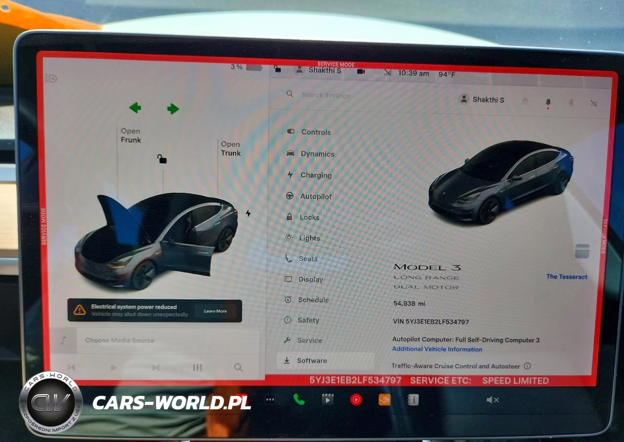 2020 Tesla Model 3 VIN:5YJ3E1EB2LF534797 - 9