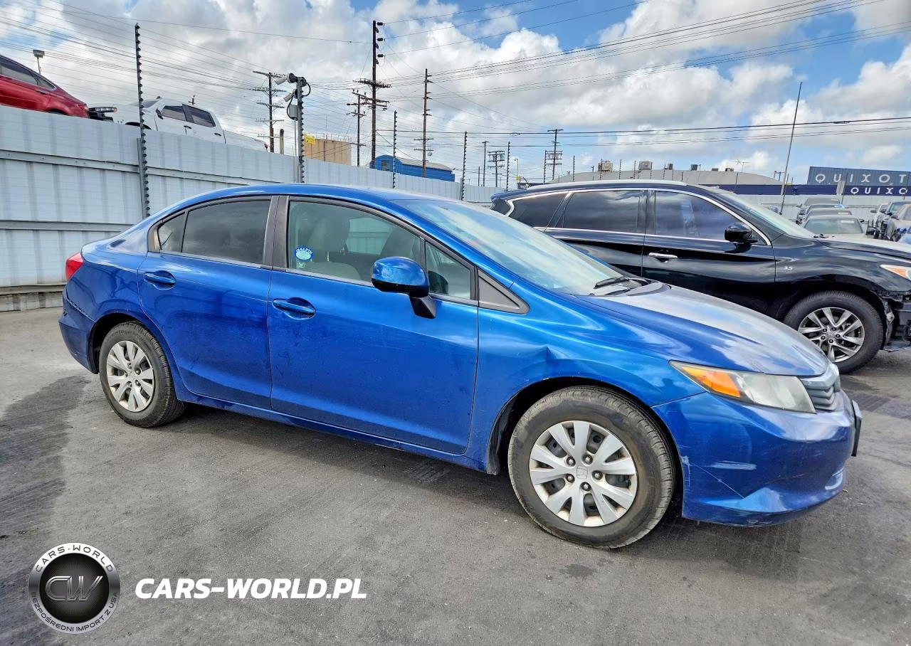2012 Honda Civic Lx VIN:19XFB2F56CE302620 - 4