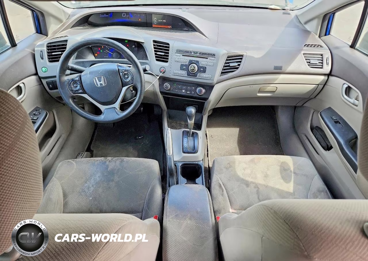 2012 Honda Civic Lx VIN:19XFB2F56CE302620 - 8