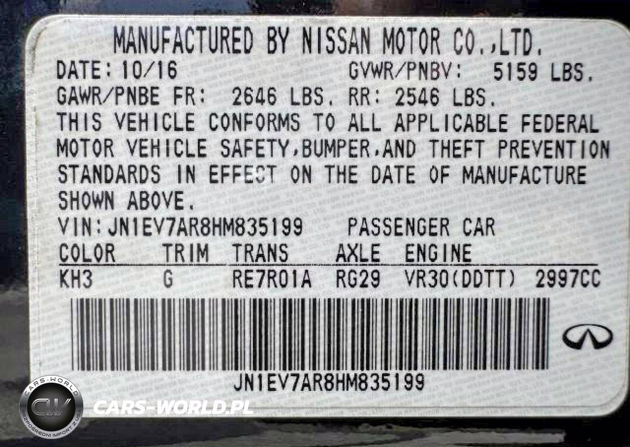 2017 Infiniti Q50 Premium VIN:JN1EV7AR8HM835199 - 15