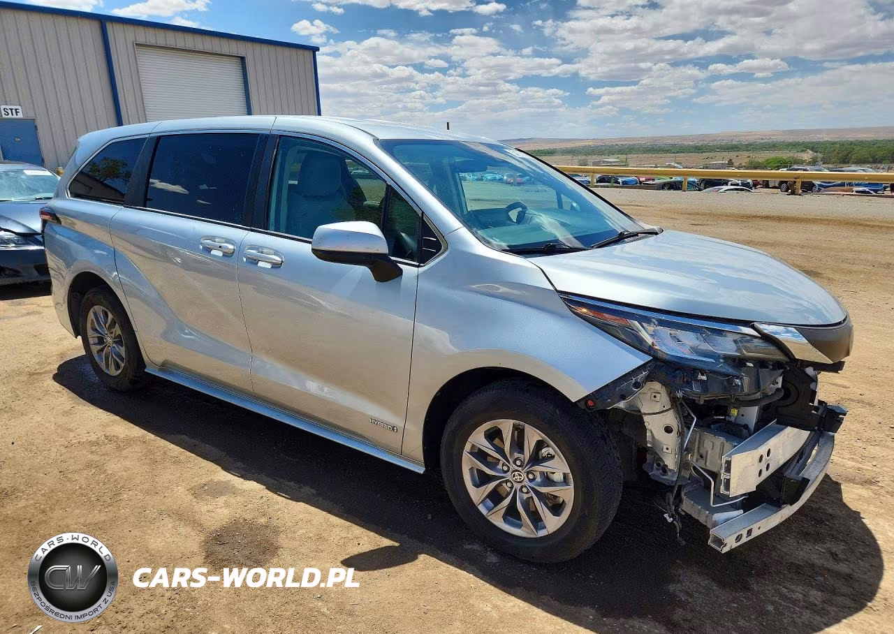 2021 Toyota Sienna Le VIN:5TDKRKEC3MS043554 - 4