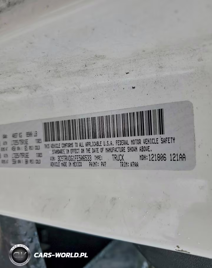2015 Ram Promaster 3500 Utility - Service Van VIN:3C6TRVDG1FE506533 - 14