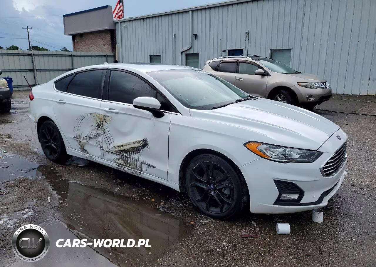 2020 Ford Fusion Se VIN:3FA6P0HD9LR140524 - 4