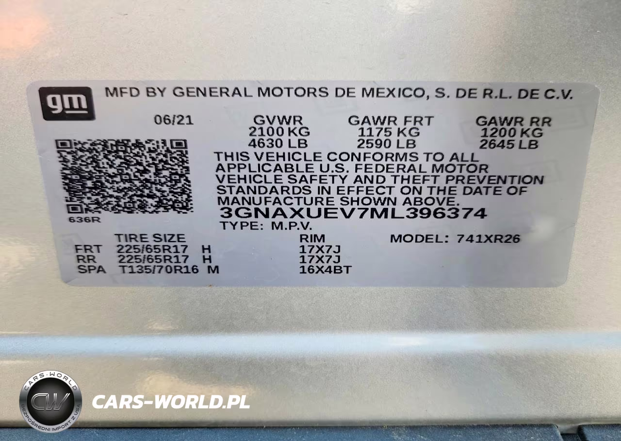 2021 Chevrolet Equinox Lt VIN:3GNAXUEV7ML396374 - 13