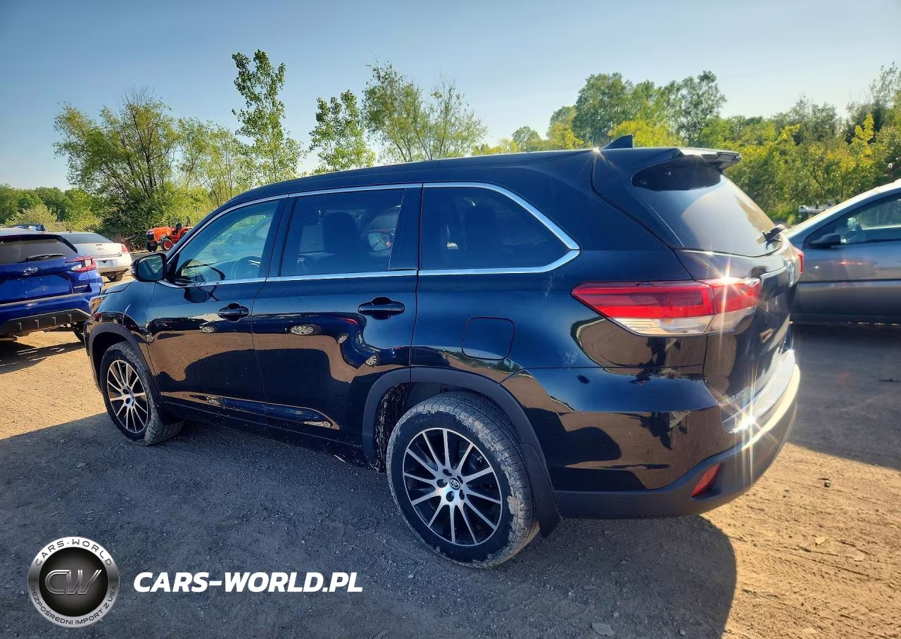 2018 Toyota Highlander Se VIN:5TDJZRFH7JS900436 - 2