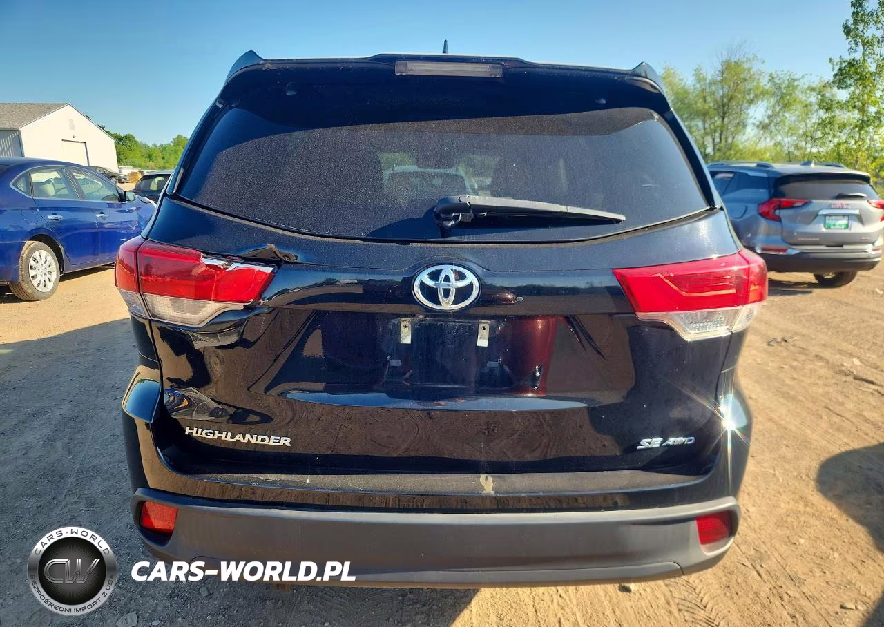 2018 Toyota Highlander Se VIN:5TDJZRFH7JS900436 - 6