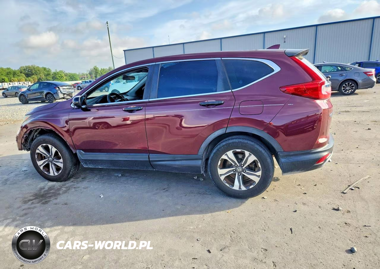 2018 Honda Cr-V Lx VIN:5J6RW5H32JL002991 - 2