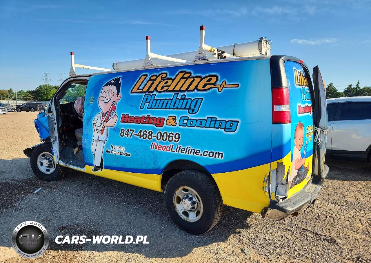 2017 Chevrolet Express G2500 VIN:1GCWGAFF5H1169735 - 2