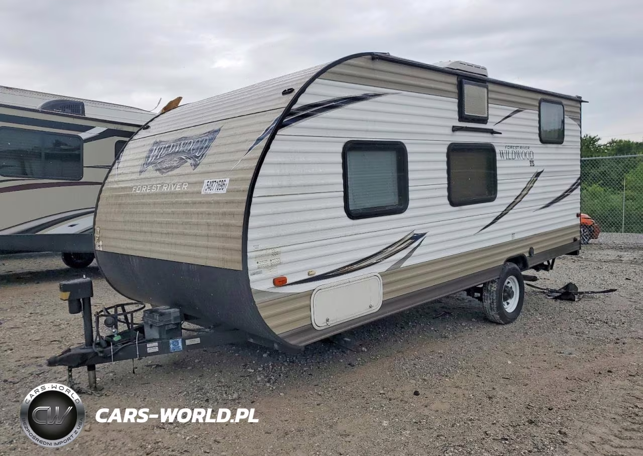 2017 Forest River Wildwood Camper VIN:4X4TWDV16H7355501 - 2