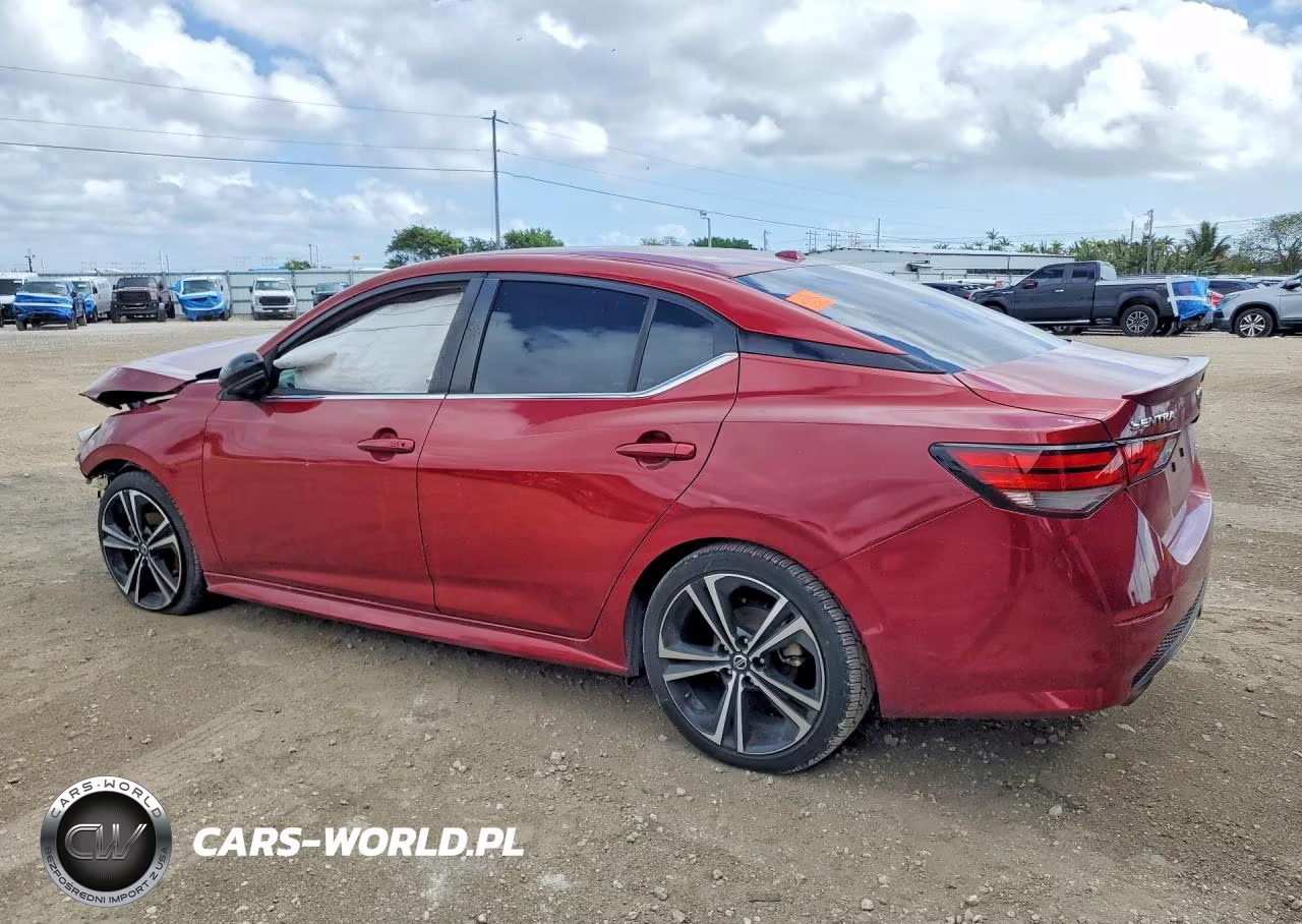 2021 Nissan Sentra Sr VIN:3N1AB8DV3MY256442 - 2