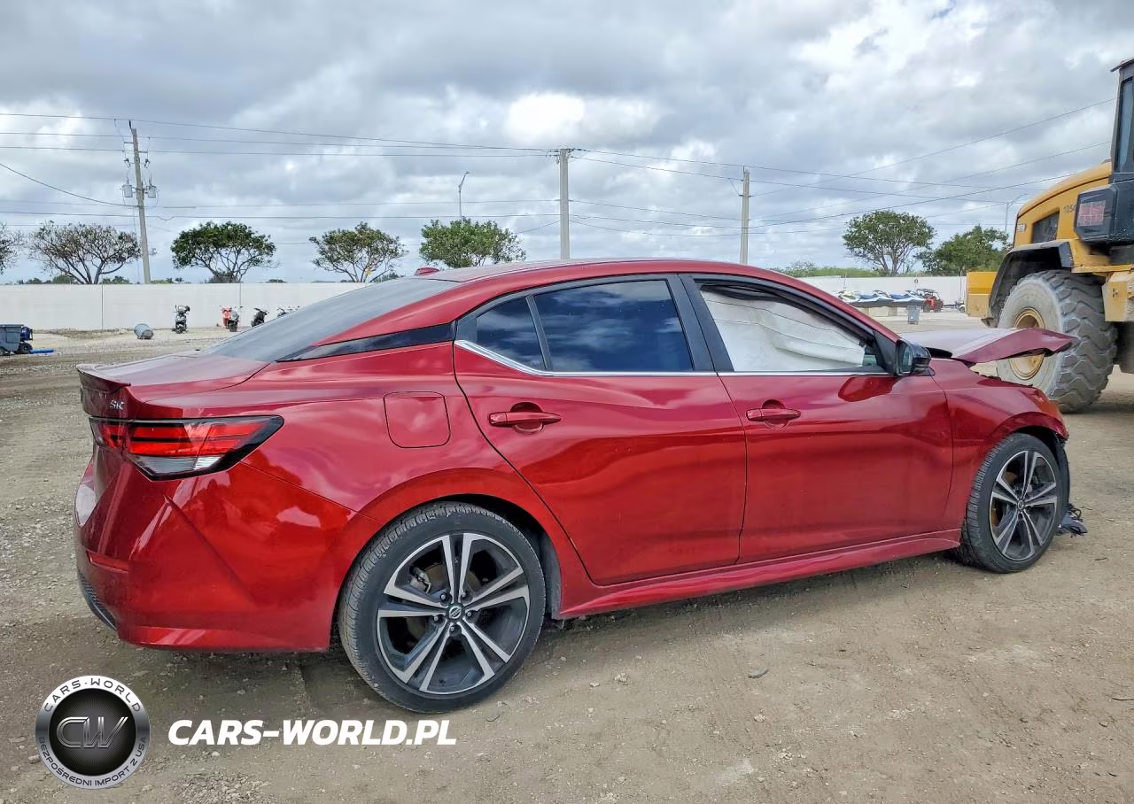 2021 Nissan Sentra Sr VIN:3N1AB8DV3MY256442 - 3